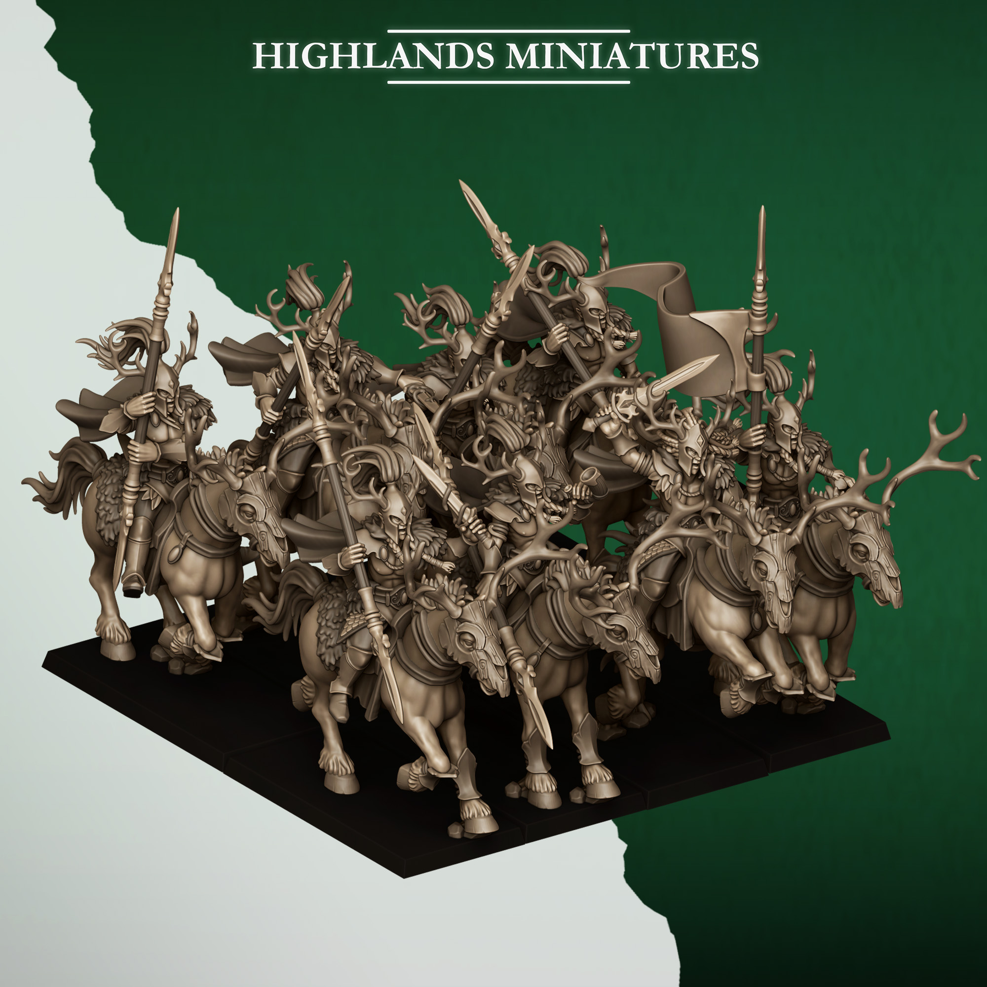 Feral Riders Unit - 25mm to 32mm - Feral Elf's