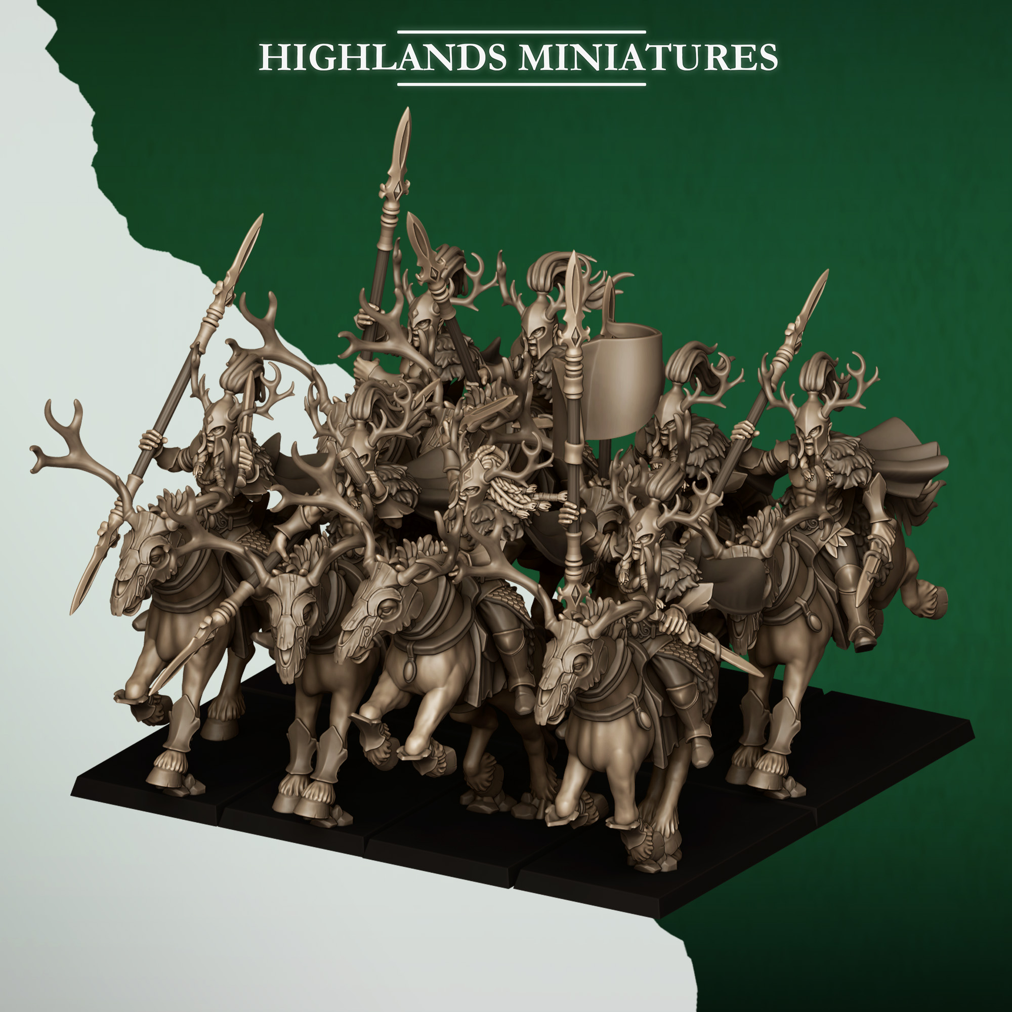 Feral Riders Unit - 25mm to 32mm - Feral Elf's