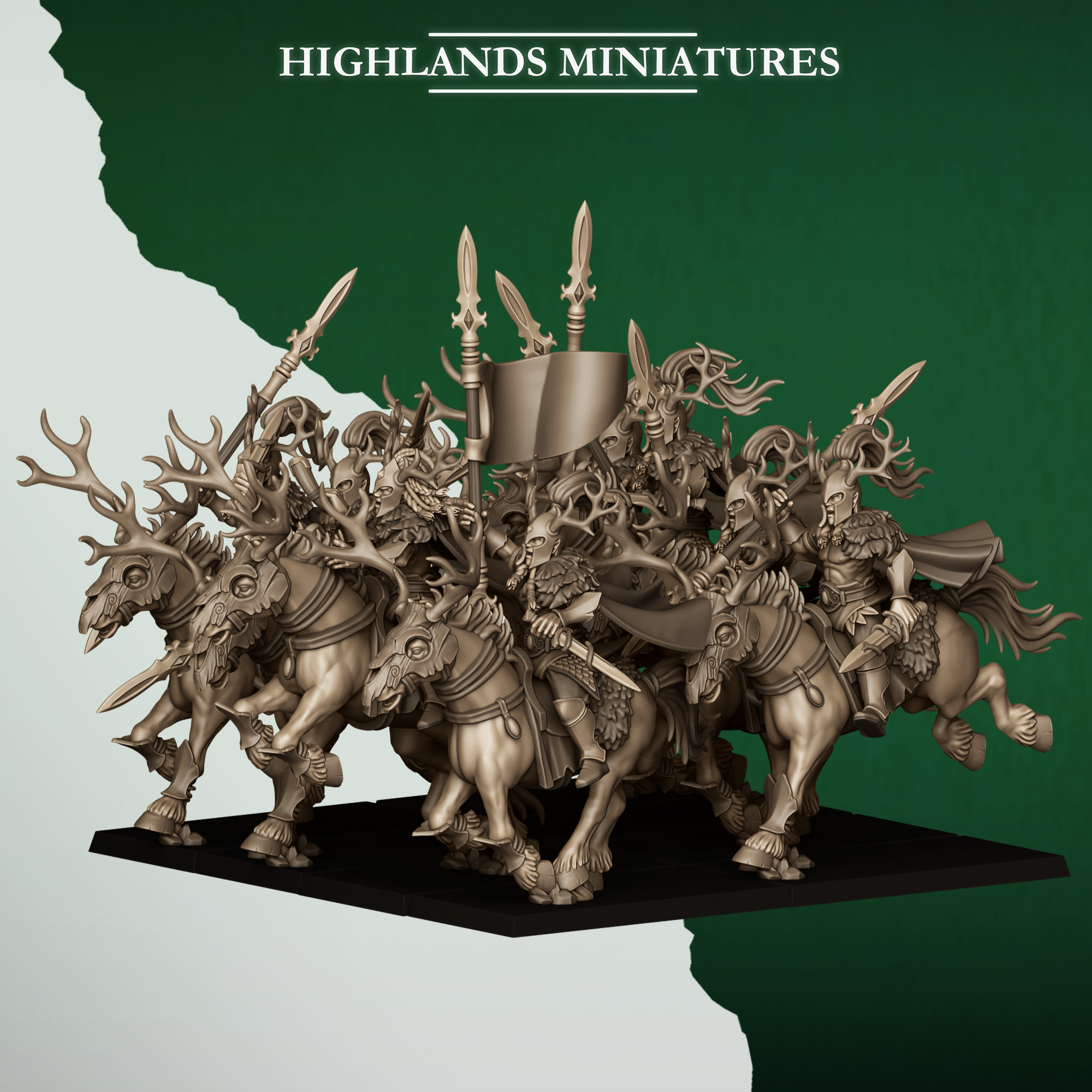 Feral Riders Unit - 25mm to 32mm - Feral Elf's