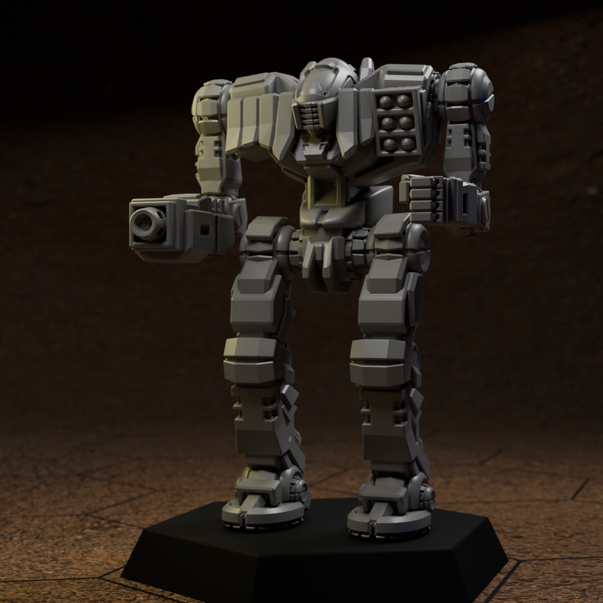 Snake For American Mecha - Battletech 1/265th to 1/285 Scale