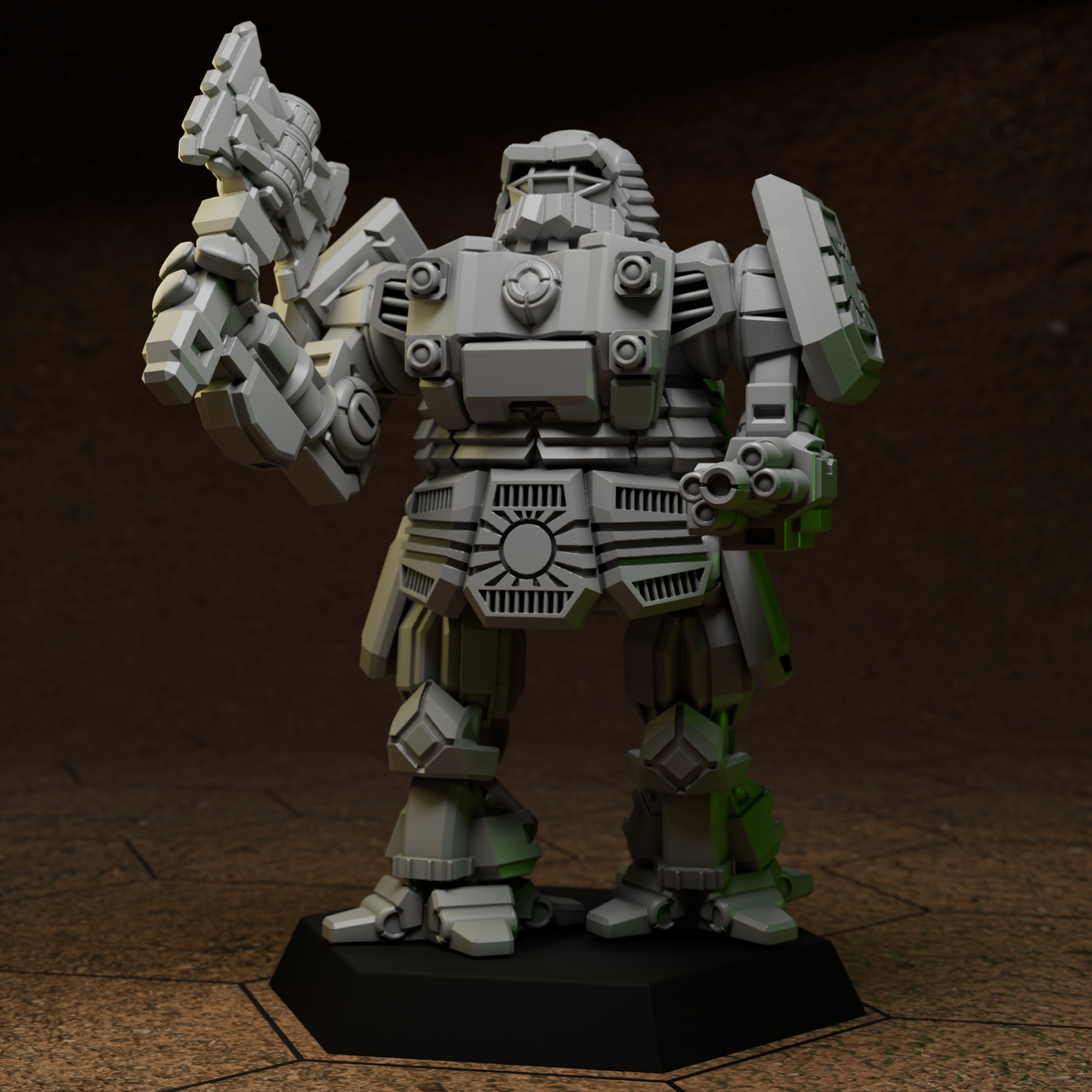 Ti Tsang For American Mecha - Battletech - 1/265th to 1/285 Scale