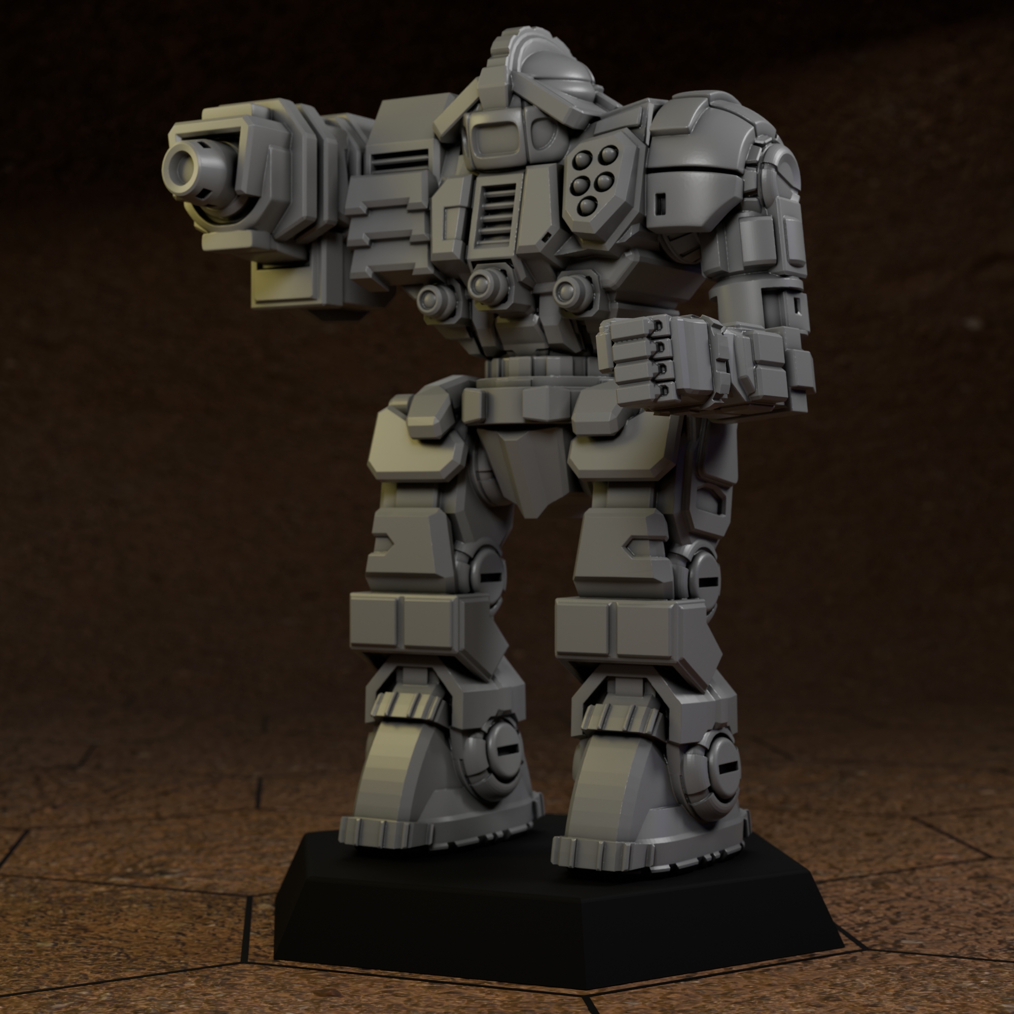 Thunder For American Mecha - Battletech 1/265th to 1/285 Scale