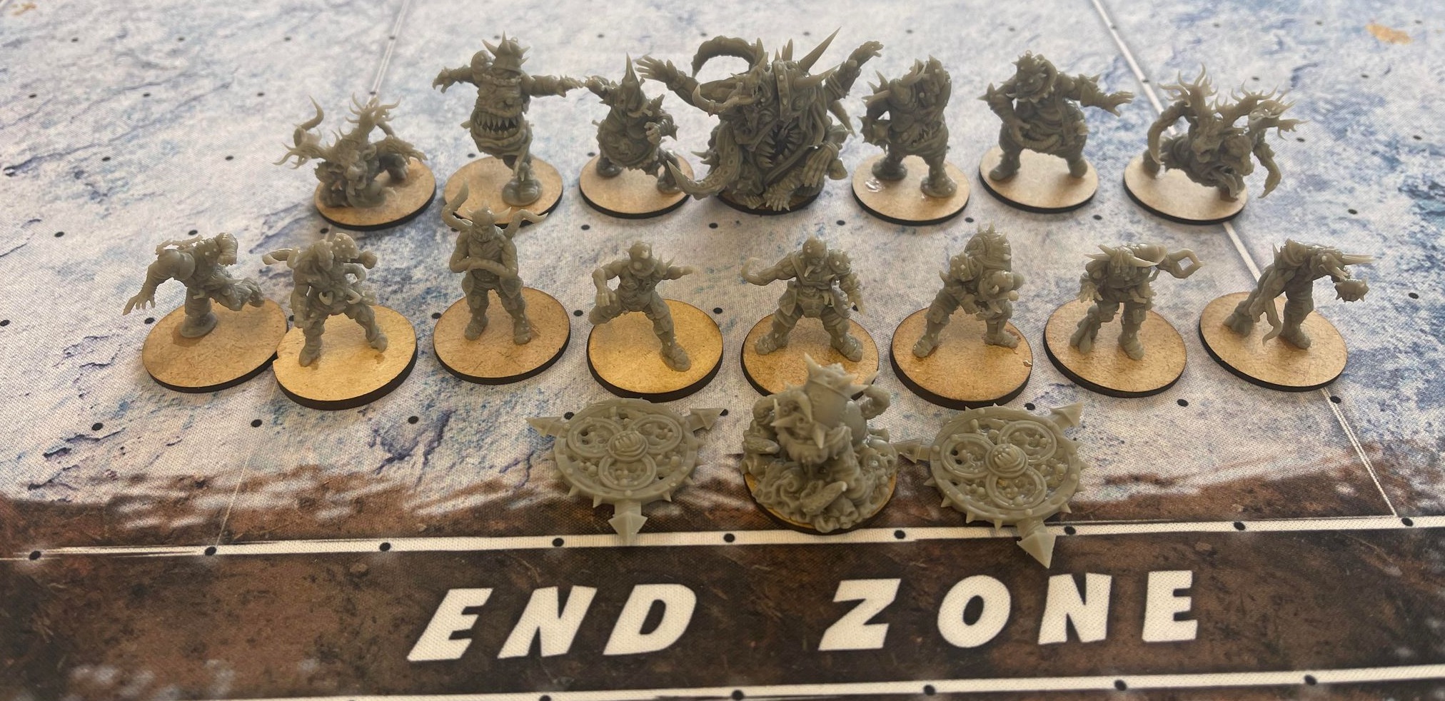 Hellish Nurglings Bloodbowl Team