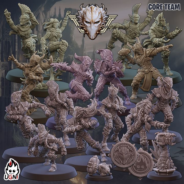 Elven Alliance - Elves -  Bloodbowl Team