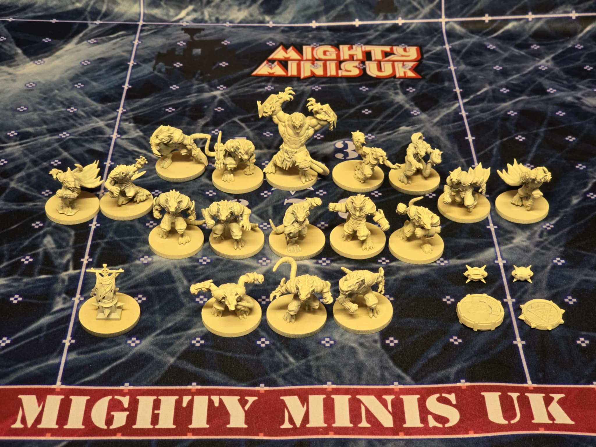 Iron Whiskers Ratmen Bloodbowl Team