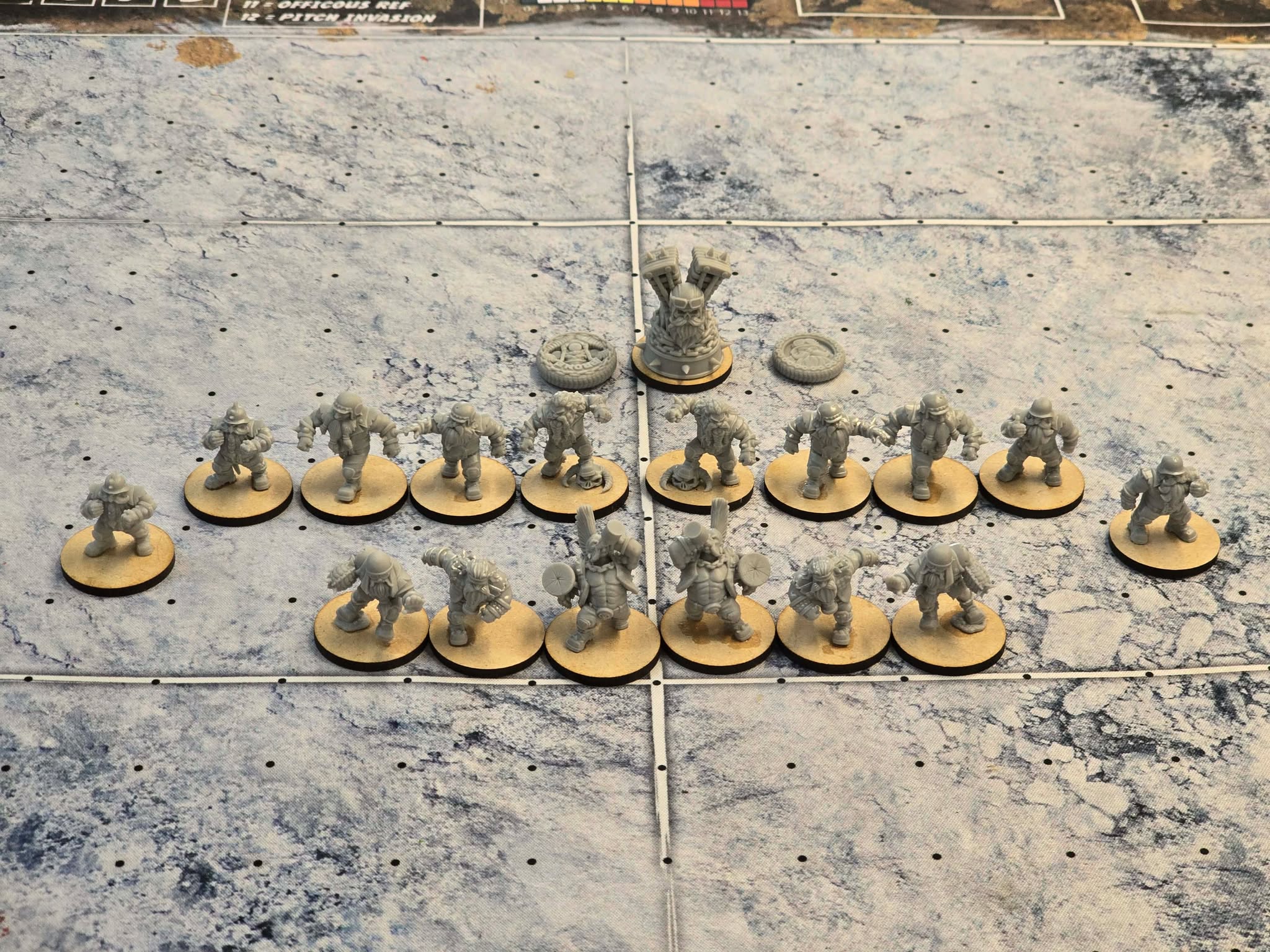 Steel Beards Part.1 Bloodbowl Team