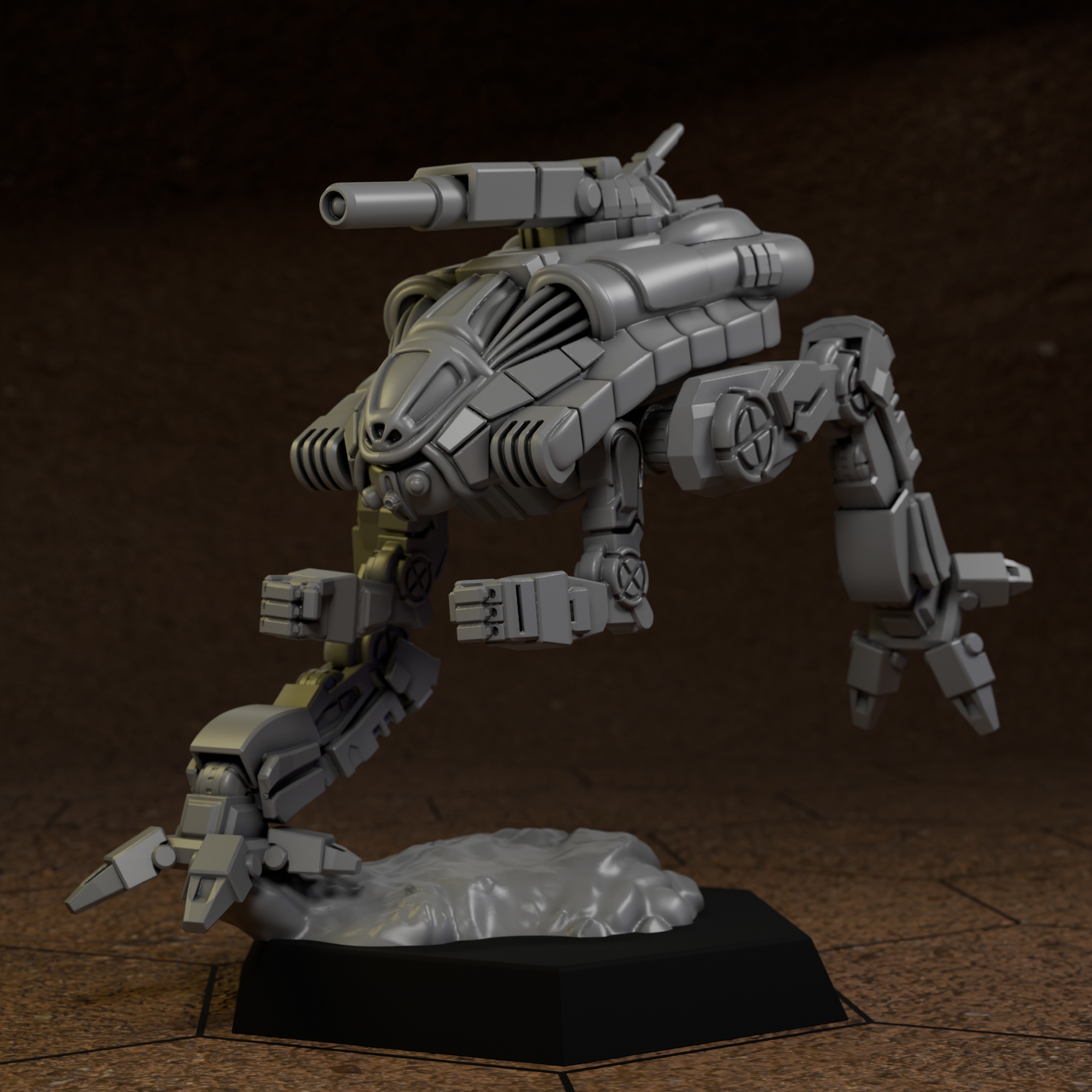 Hussar For American Mecha - Battletech 1/265th to 1/285 Scale
