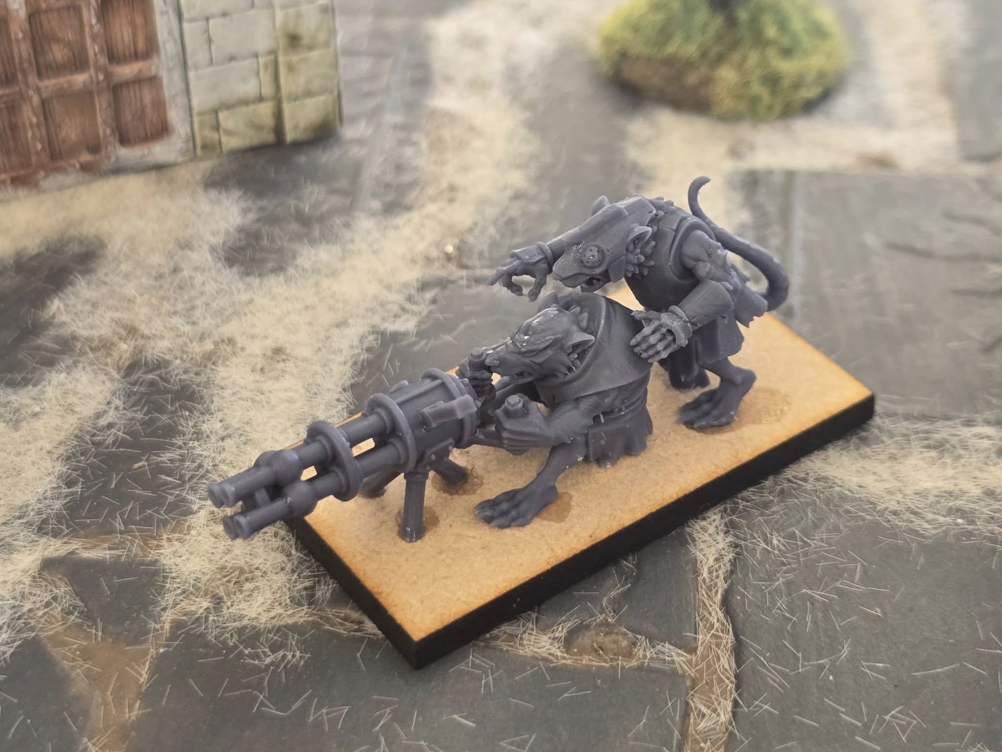 Vermin Heavy Weapons Squad - 28mm to 32mm - Sewer Rats