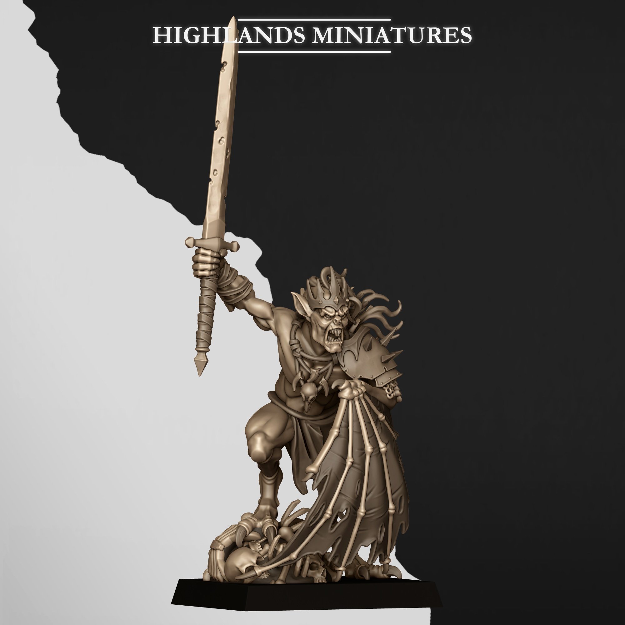 Ghoul King - 25mm to 32mm - Transylvania - Forgotten Realms