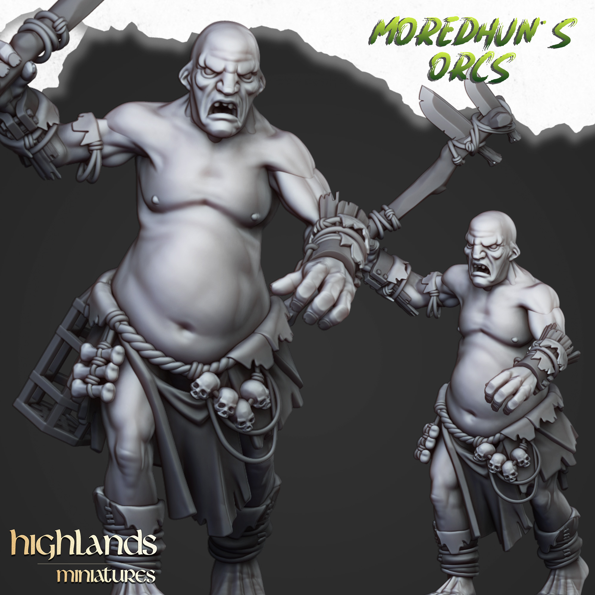 Orc Giant - 25mm to 32mm - Moredhunb's Orcs