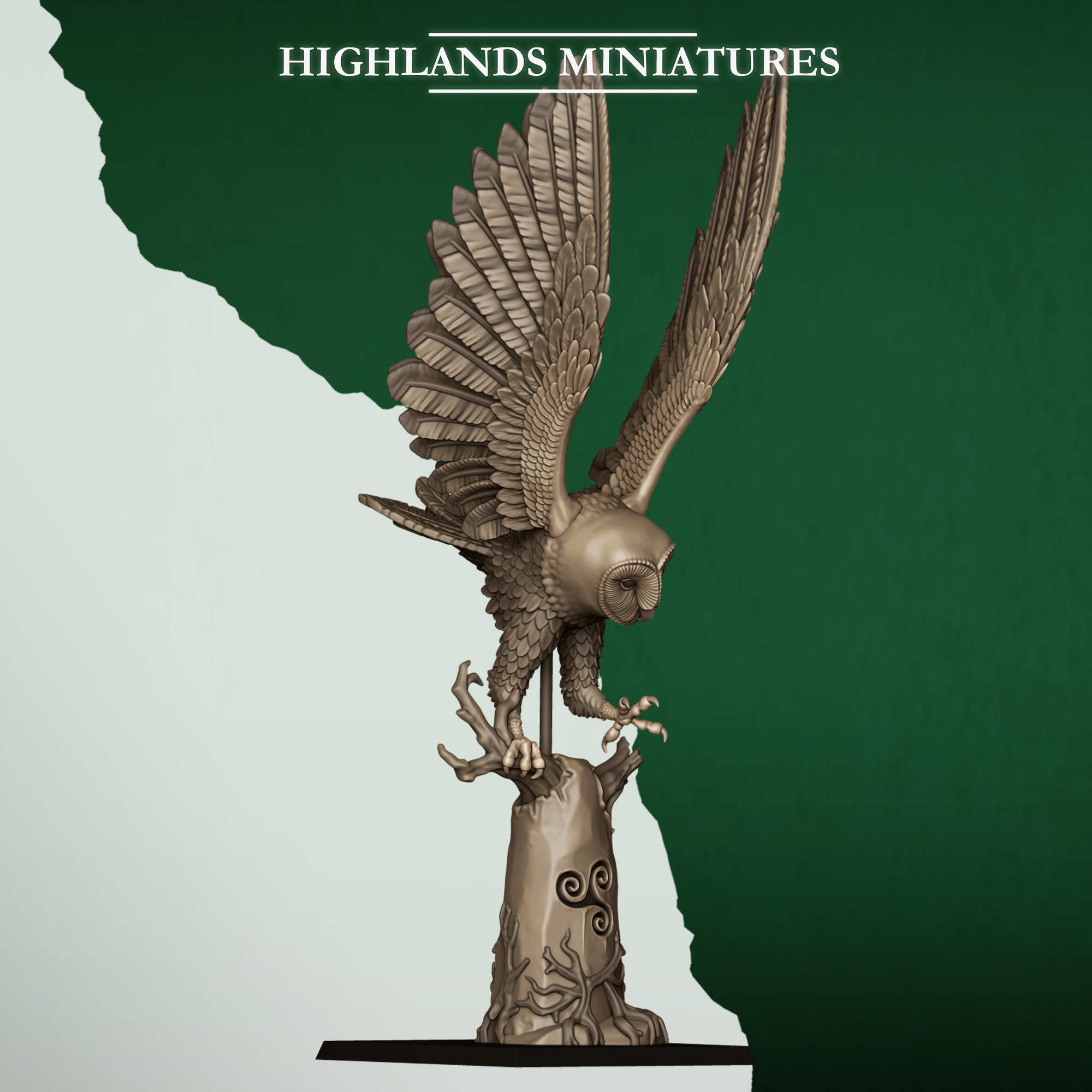 Great Owls- 25mm to 32mm - Highland miniatures