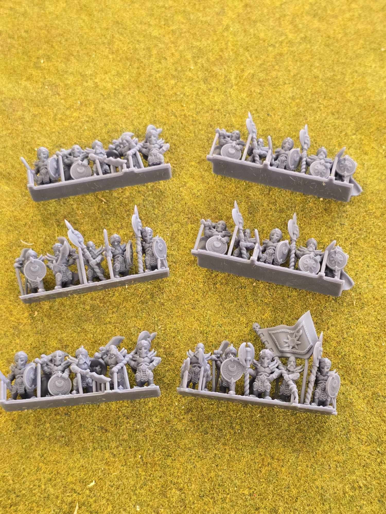 Guards Unit - 10mm Araby - Greensin Miniatures - Warmaster
