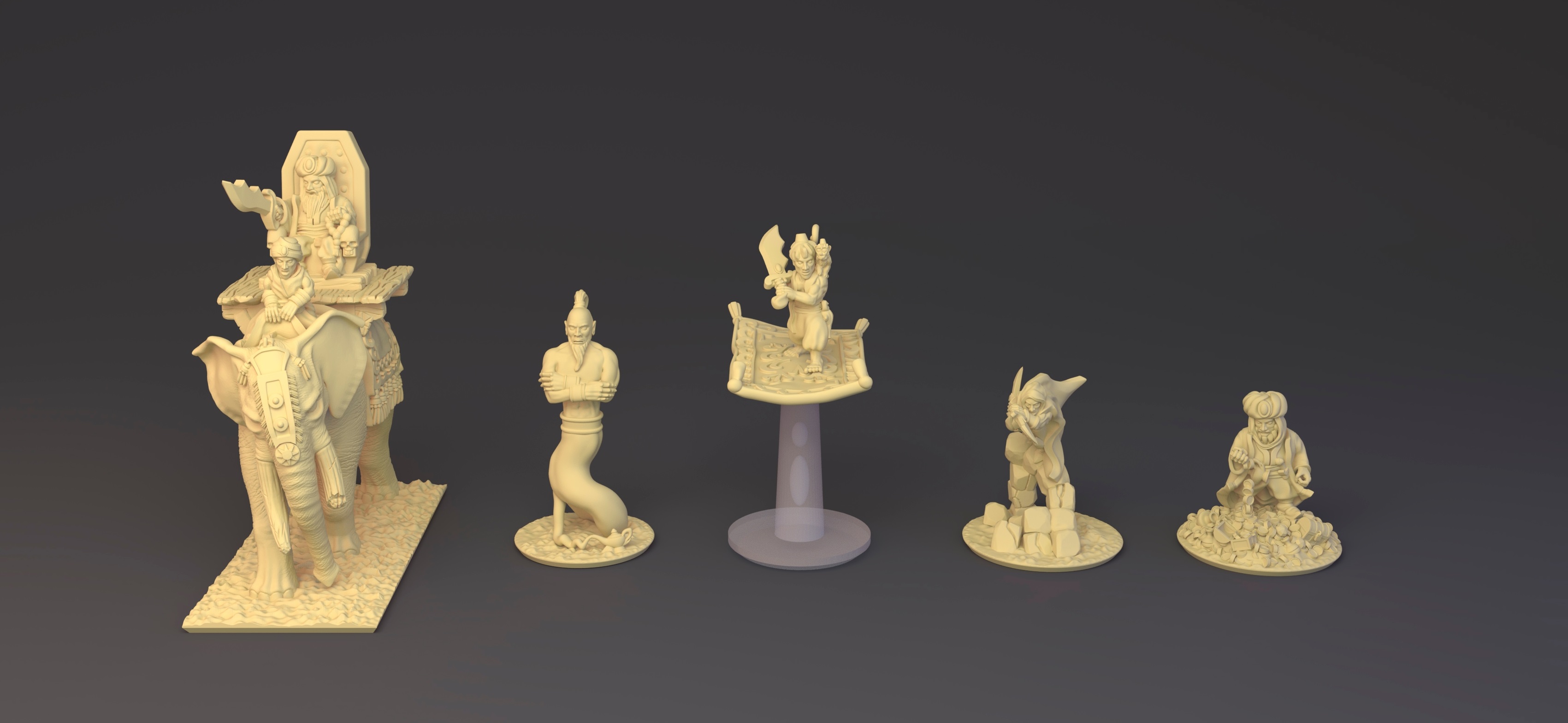 Character Set - 10mm Araby - Greensin Miniatures - Warmaster