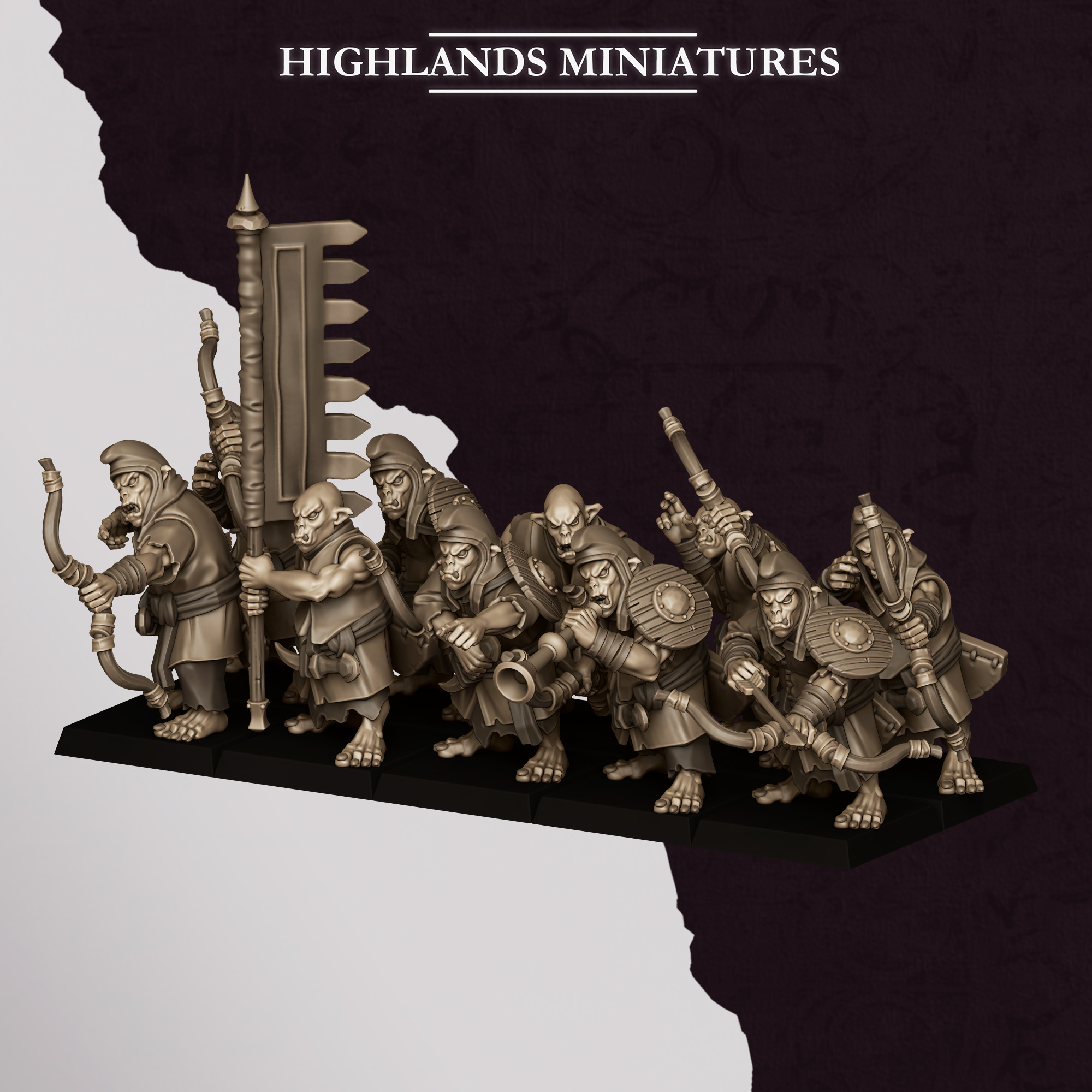 Hobgoblin Archer Unit - 25mm to 32mm - Cult of Marduk