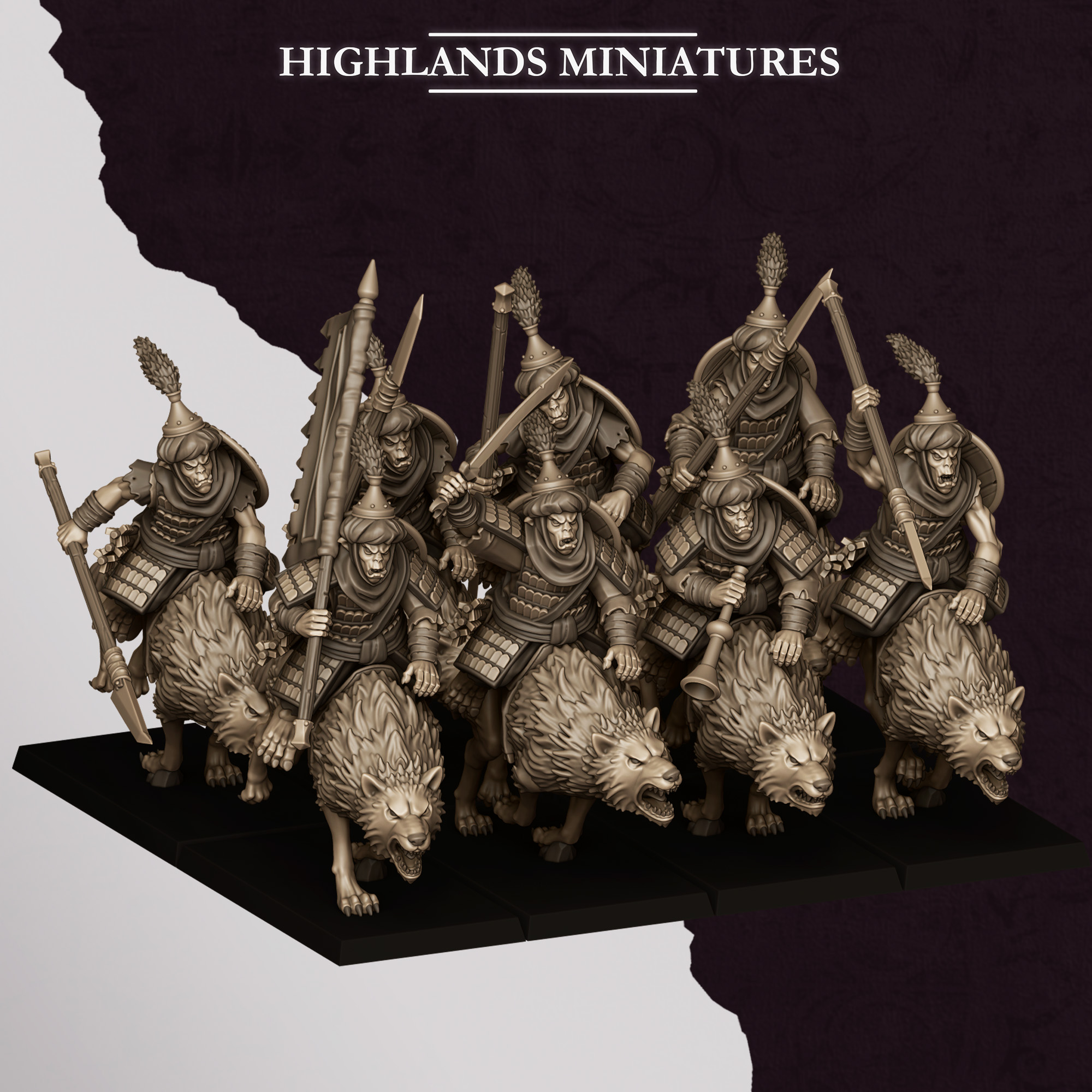 Hobgoblin Riders Unit - 25mm to 32mm - Cult of Marduk