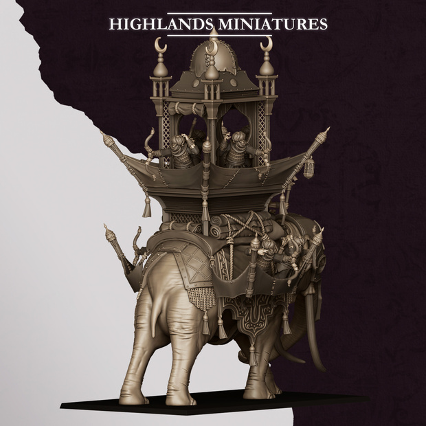 Hobgoblin War Elephant- 25mm - 32mm