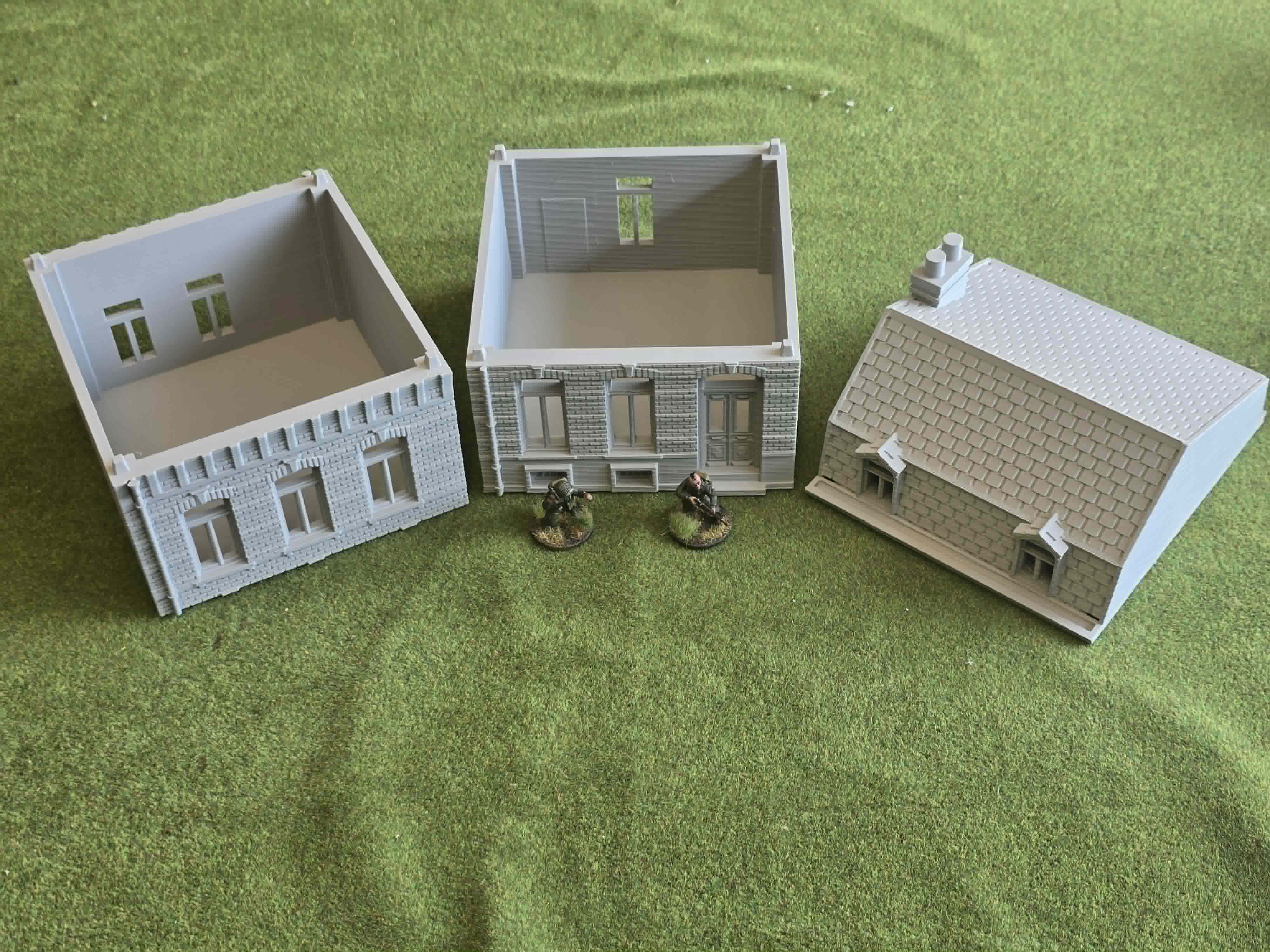Dunkirk Row House DST1 – WW2 French Townhouse 15mm - 28mm