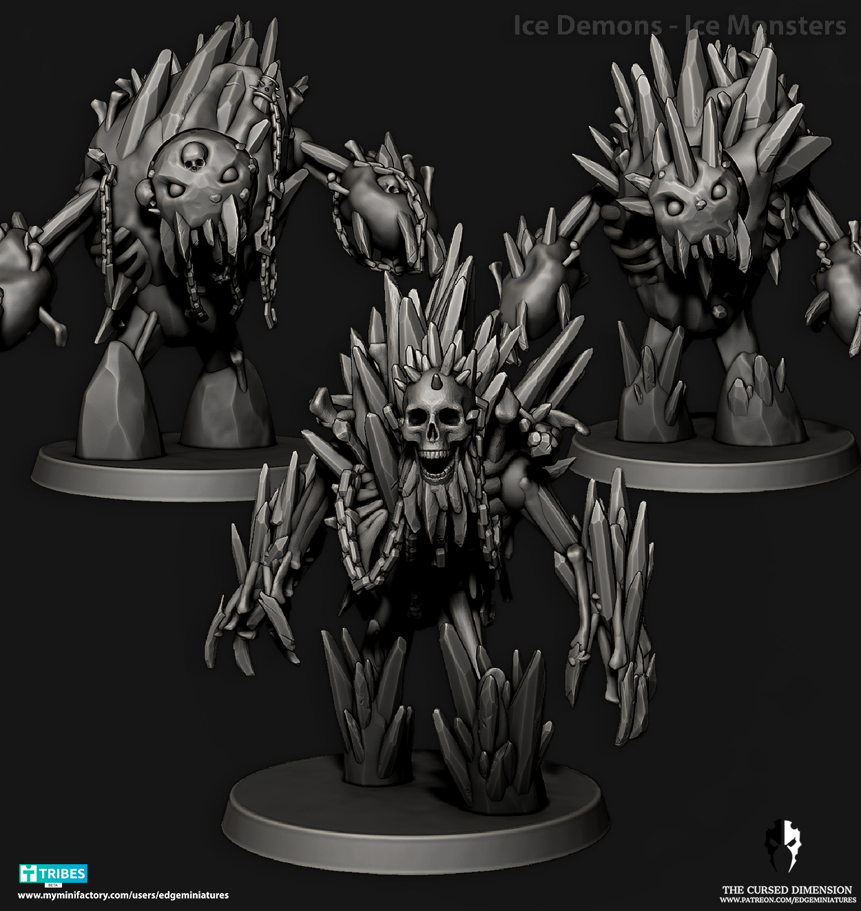 Ice Monsters - 28mm - Followers of Change
