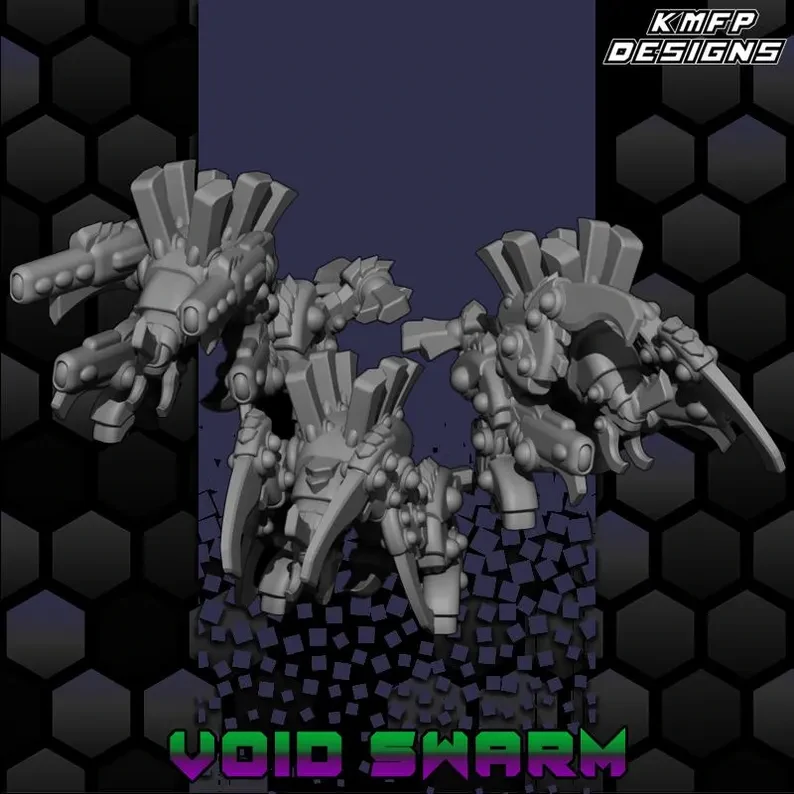 Heavy Assault Constructs - 8mm - Void Swarm Constructs