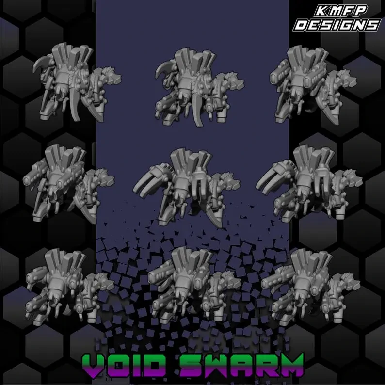 Heavy Assault Constructs - 8mm - Void Swarm Constructs