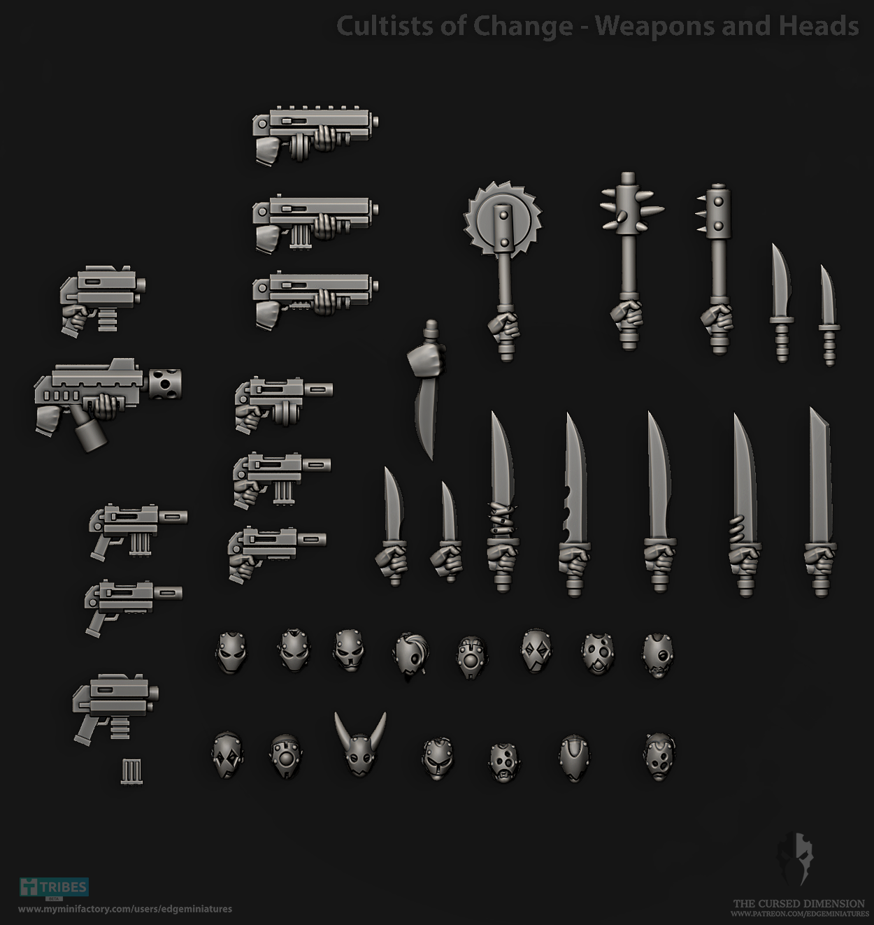 Cultists of Change 28mm - Followers of Change
