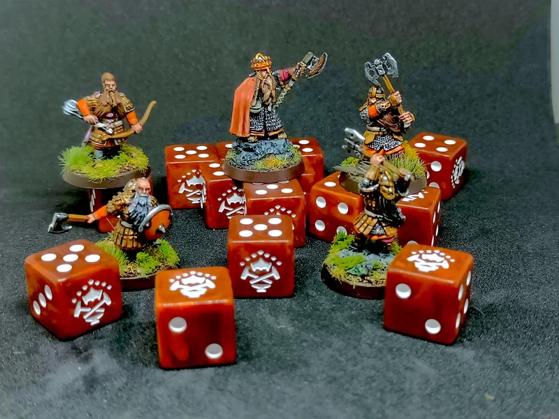 Dwarven Forge Dice - Barons of Dice