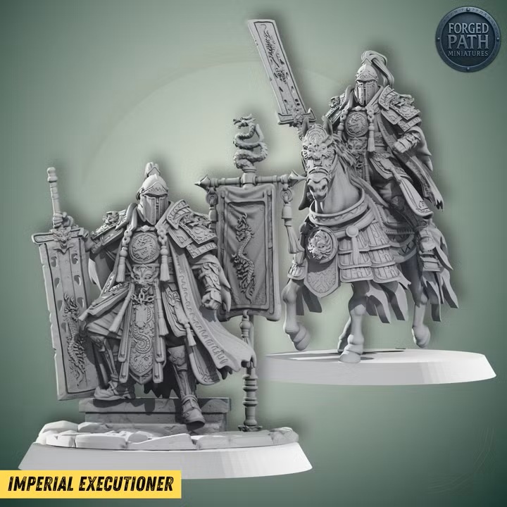 Imperial Executionor - Foot/Mounted 25mm to 32mm