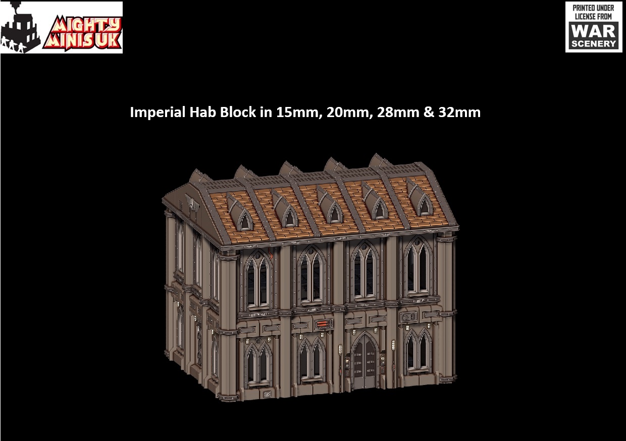 Imperial Hab Block - 15mm to 32mm