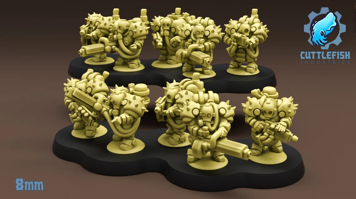 Infected Fire Support - 6mm - 8mm