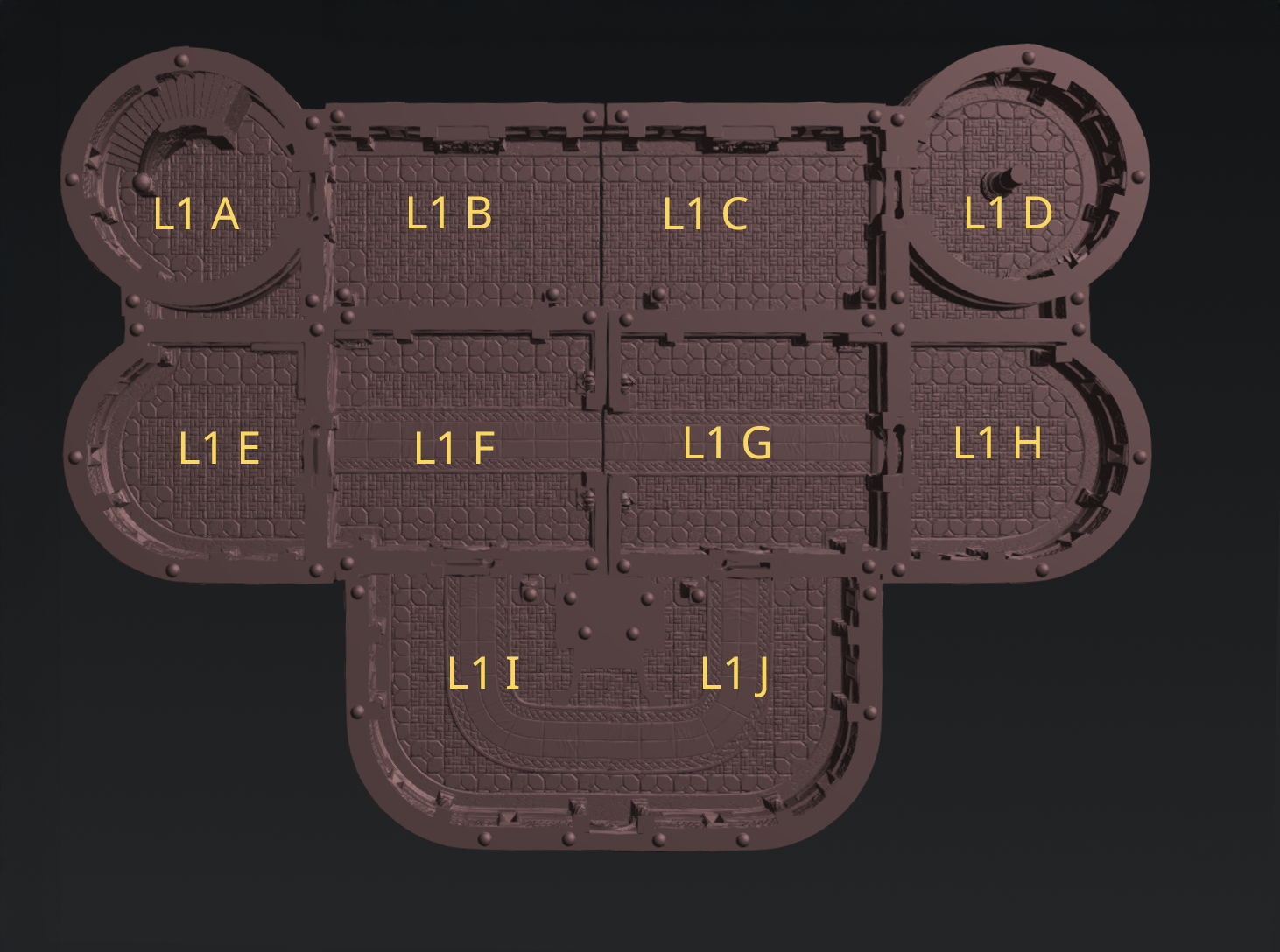 Bastion of the Wondering Mage Terrain 15mm
