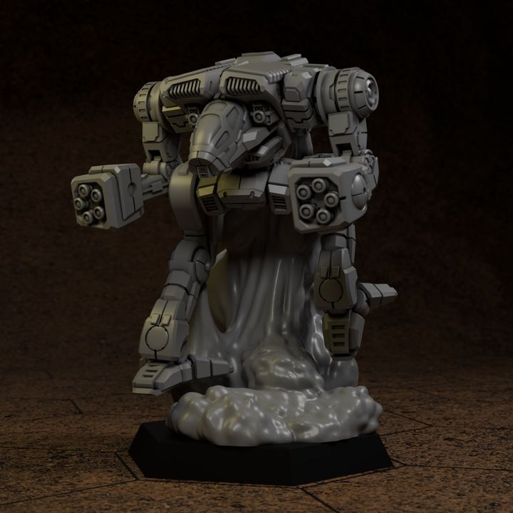 Black Hawk Ku For American Mecha - Battletech 1/265 to 1/285 Scale