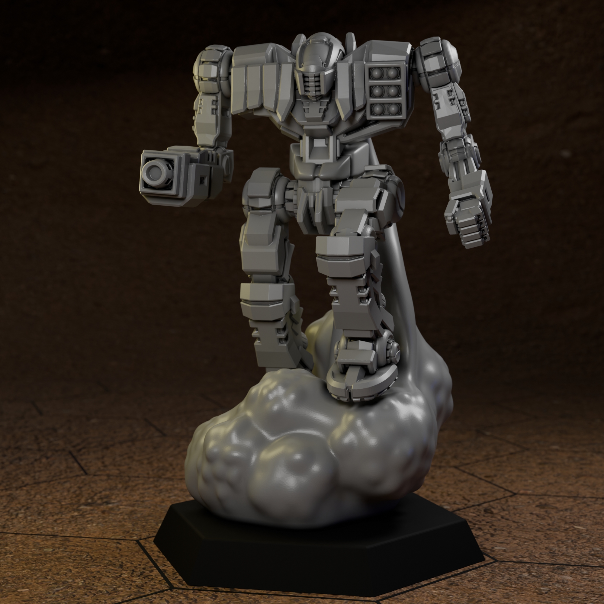 Snake For American Mecha - Battletech 1/265th to 1/285 Scale