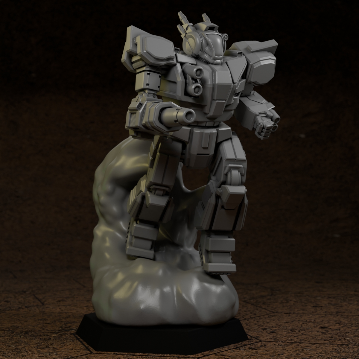 Gallowglas For American Mecha - Battletech 1/265th to 1/285 Scale