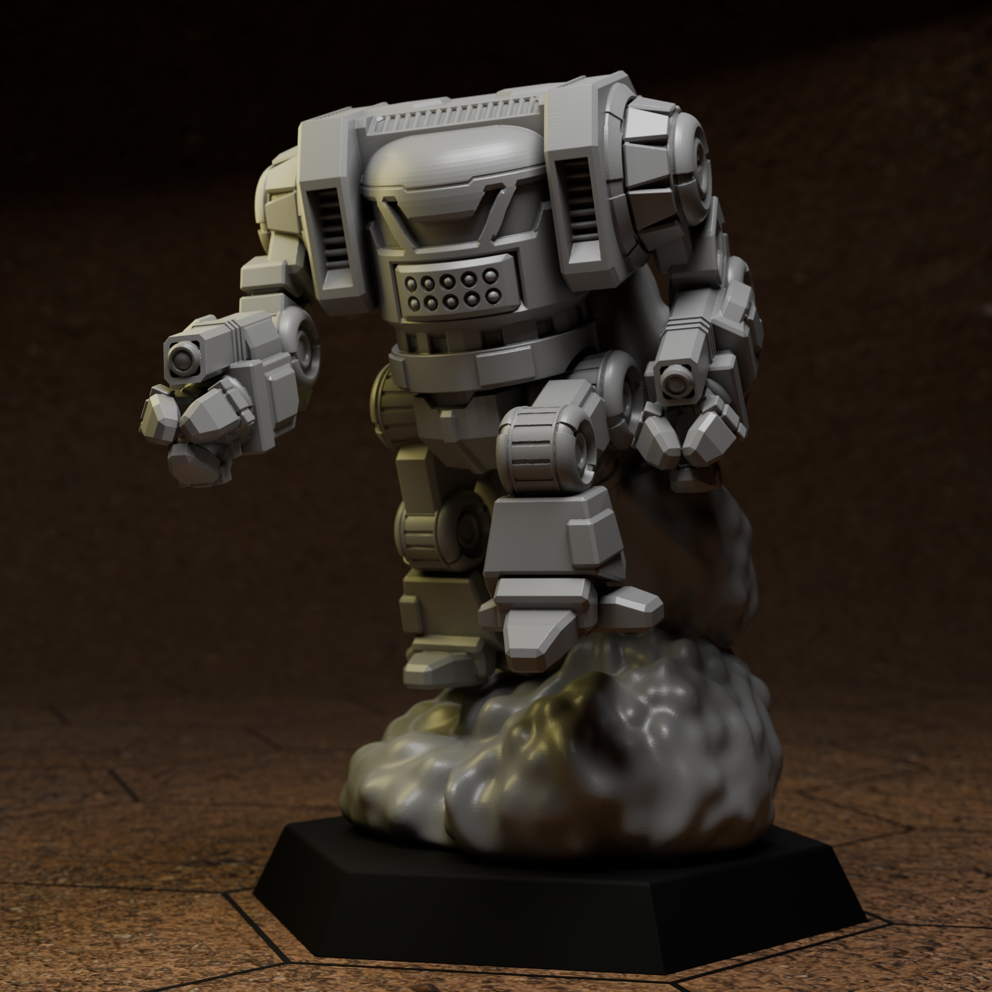 Duan Gung For American Mecha - Battletech 1/265th to 1/285 Scale