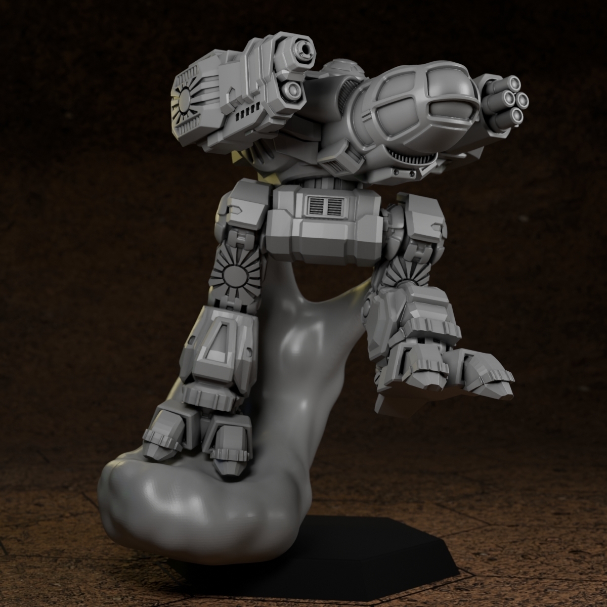 Jinggua For American Mecha - Battletech 1/265 to 1/285 Scale