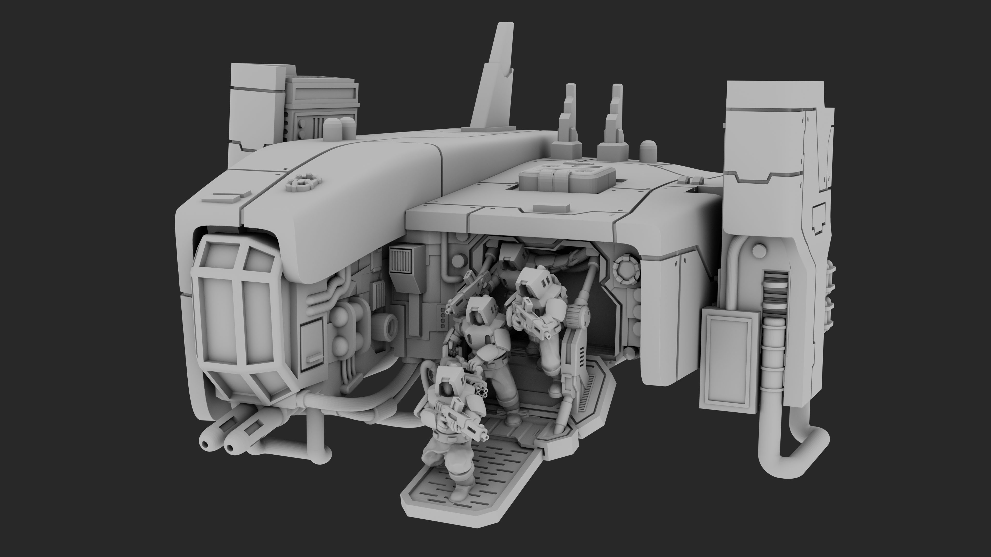 Spaceport Accessories - 6mm to 8mm