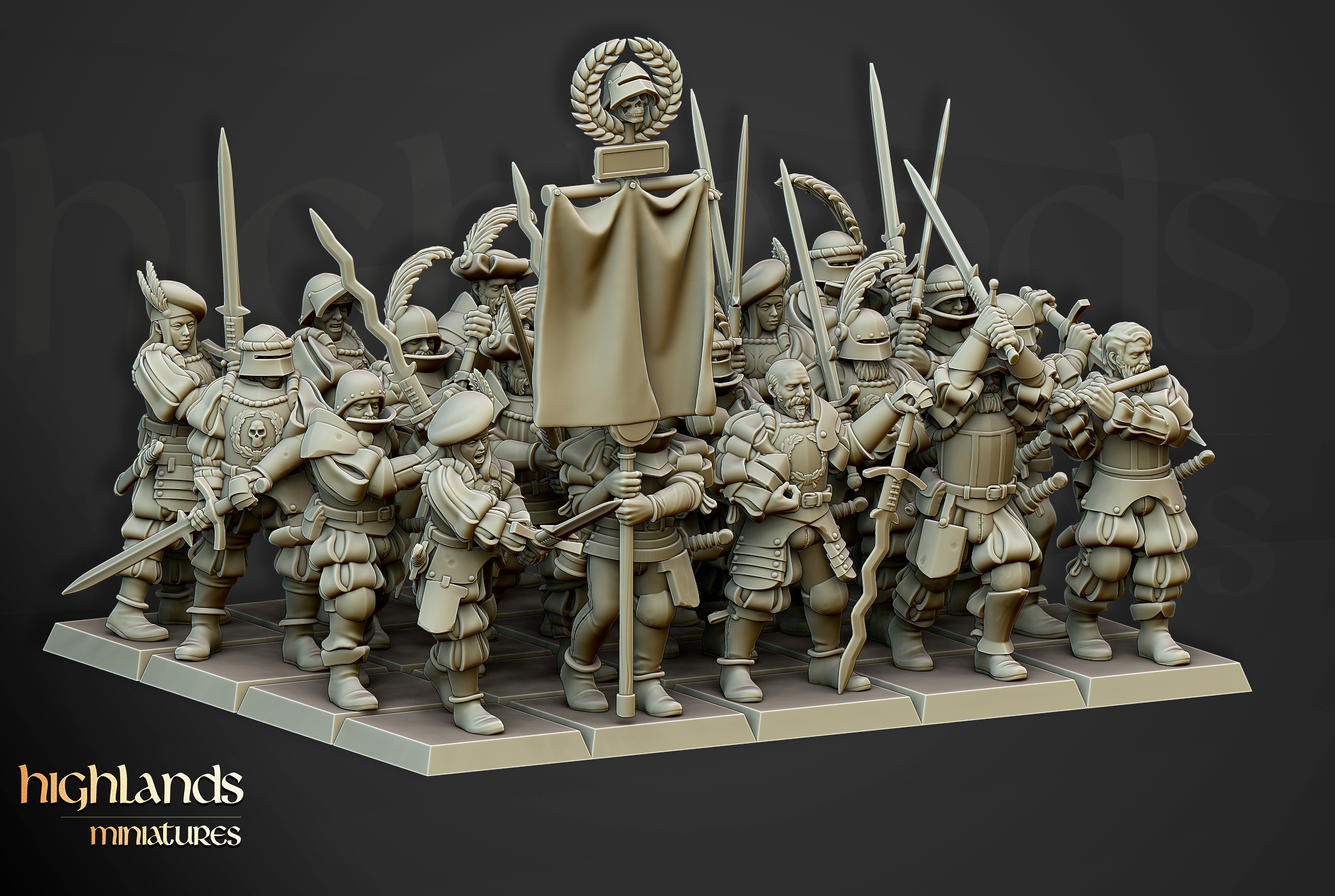 The Landsknechts of Soltau - 25mm to 32mm - Sunland