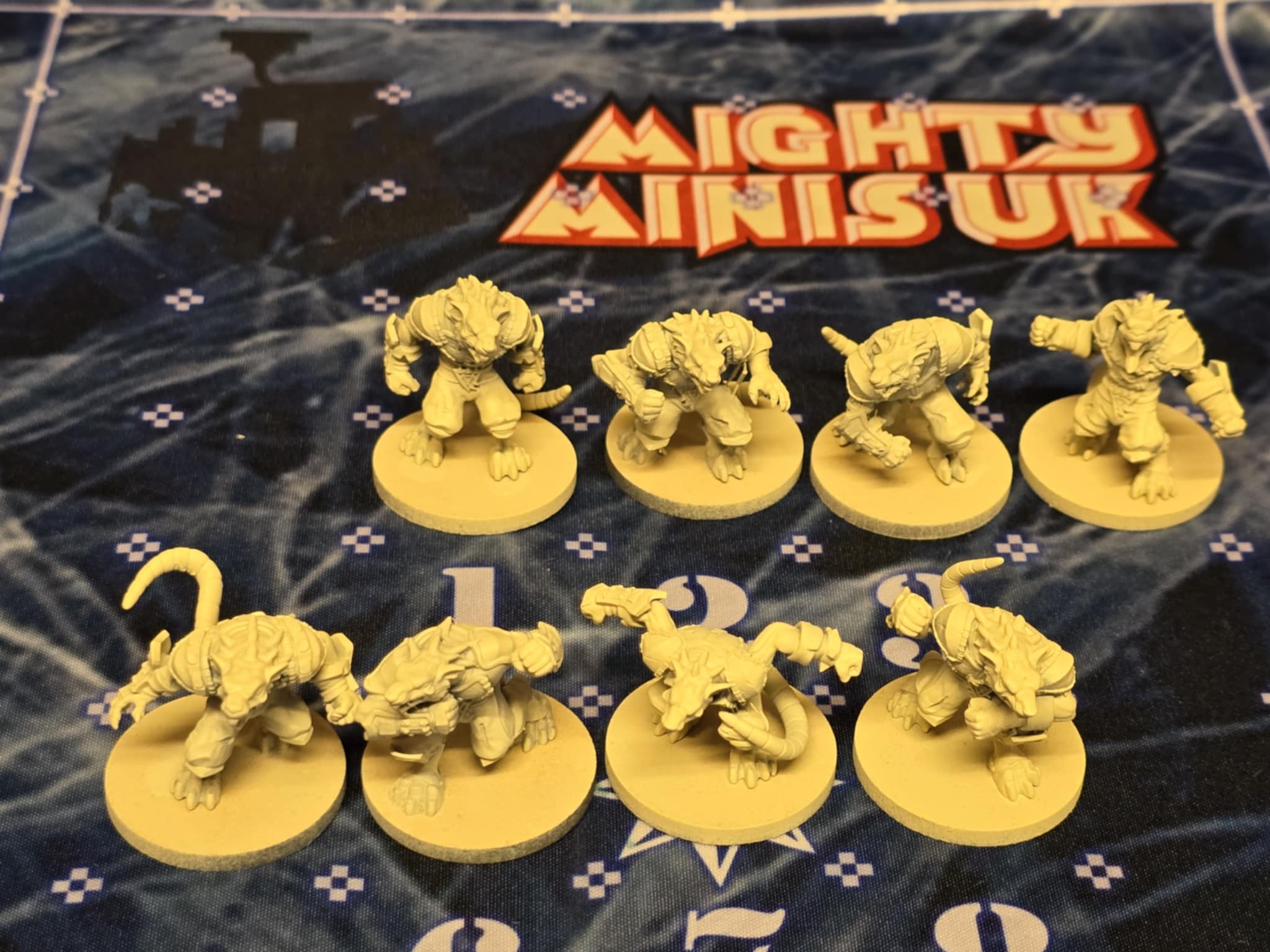 Iron Whiskers Ratmen Bloodbowl Team