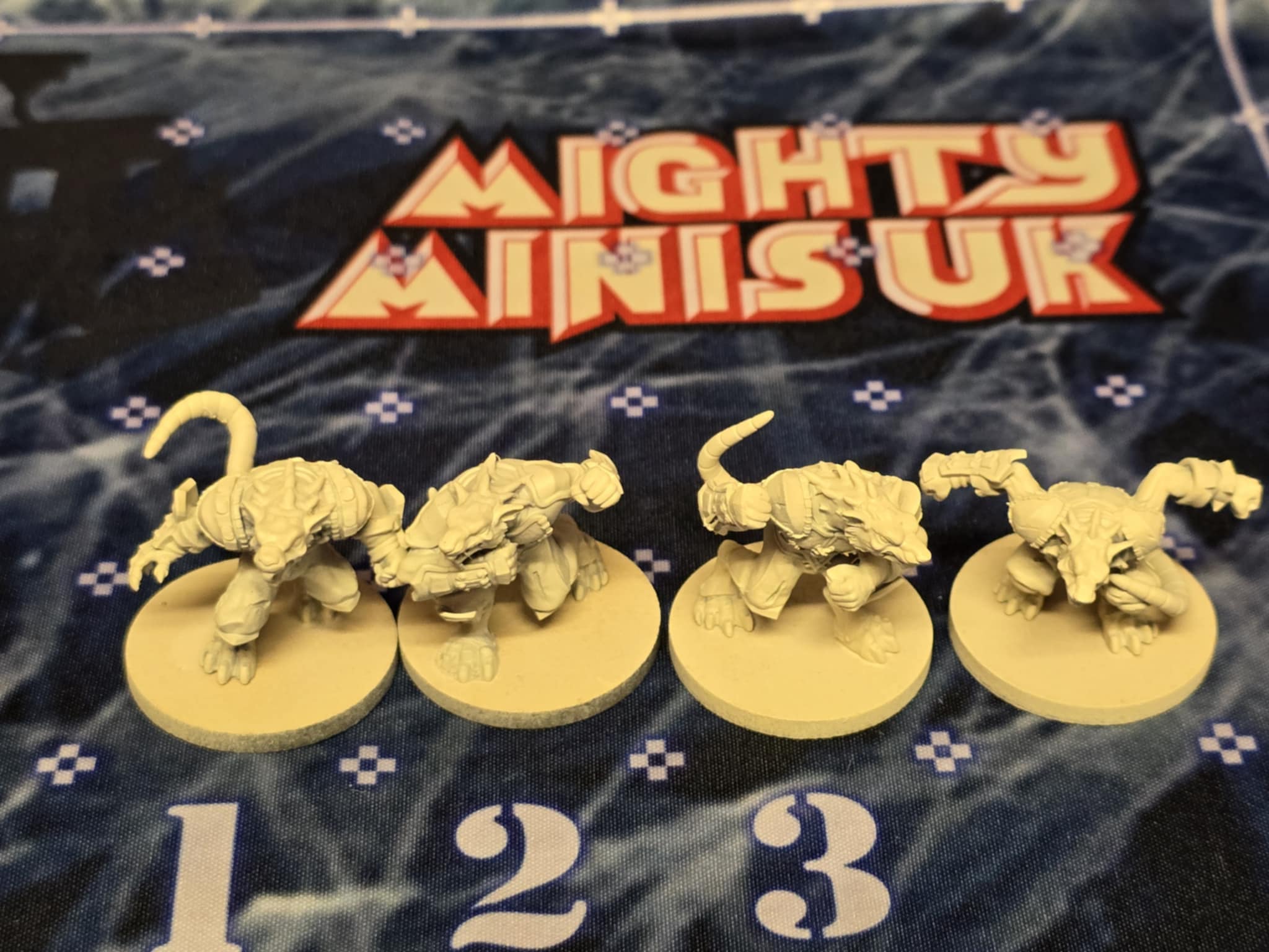 Iron Whiskers Ratmen Bloodbowl Team