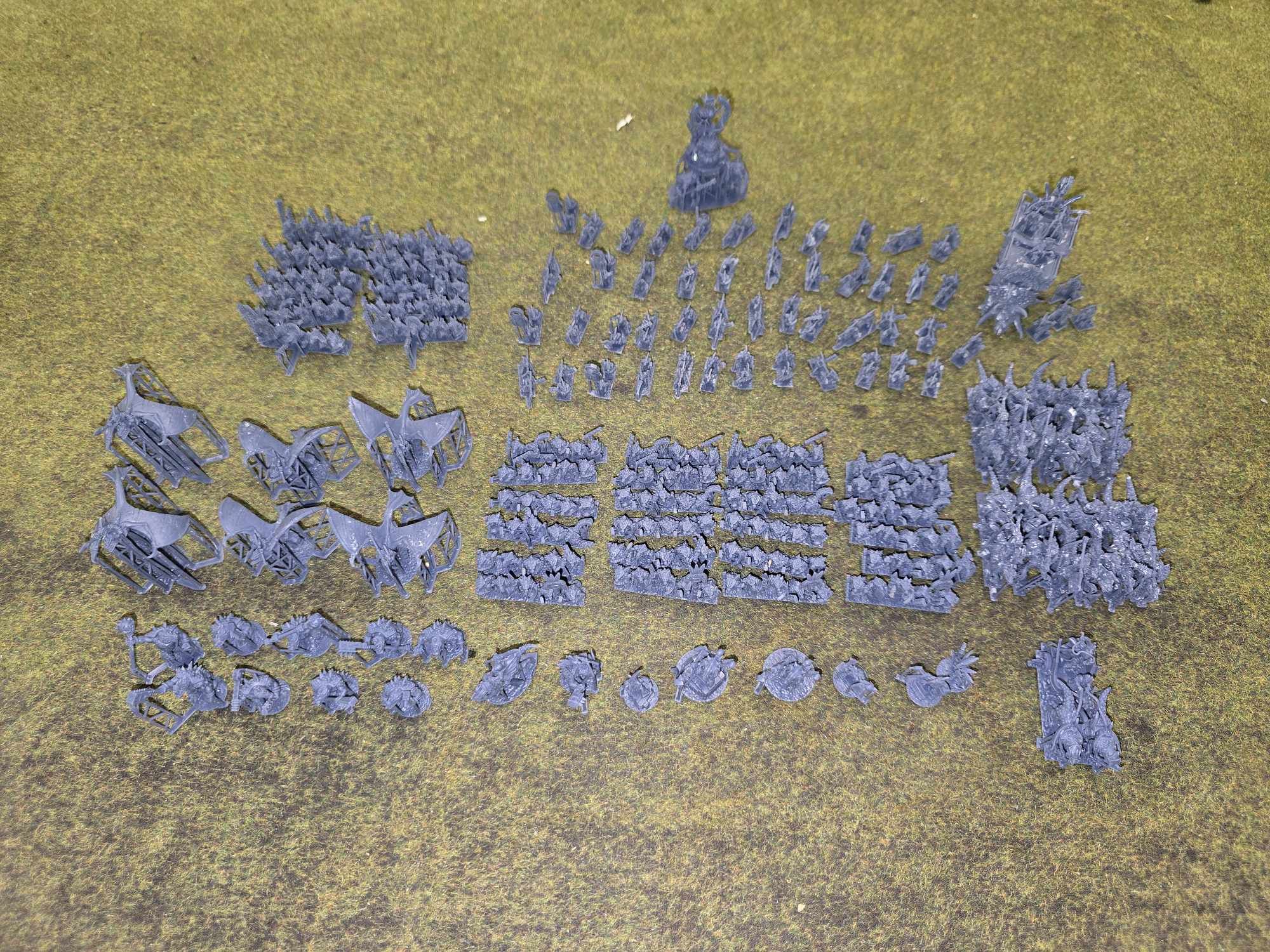 2K Lizard Army- Lizards - 10mm - Forest Dragon