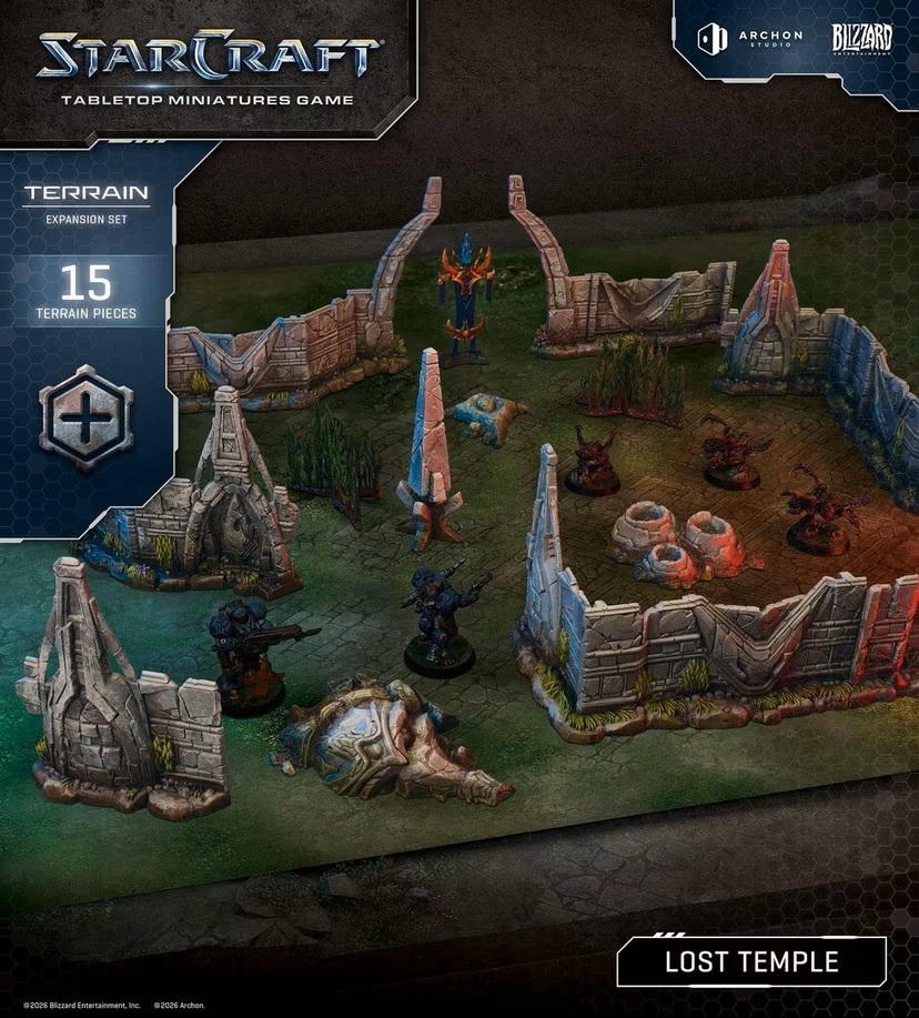 StarCraft: Lost Temple - Terrain Expansion Set - PRE ORDER