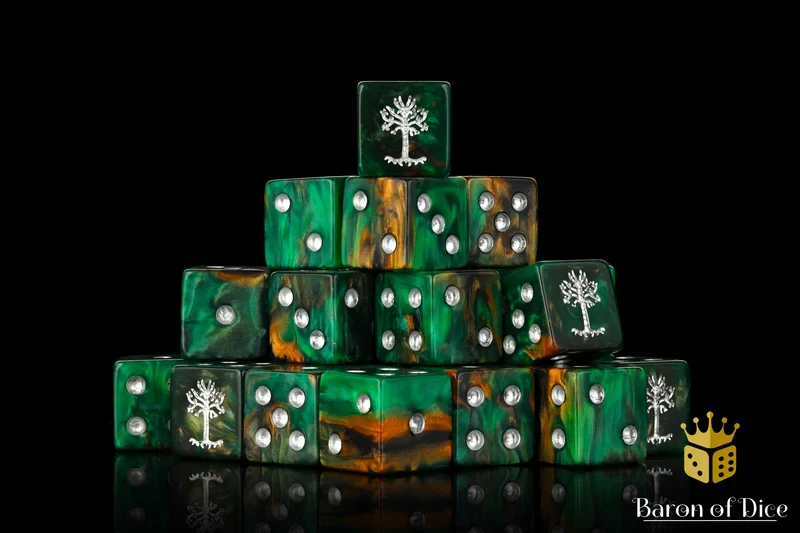 Northern Rangers Square 16mm Dice.