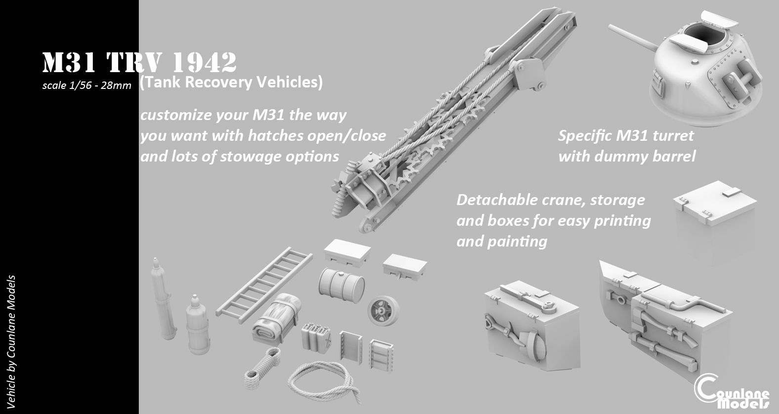 M31/TRV Grant ARV II 1942 - Great Britain - WWII