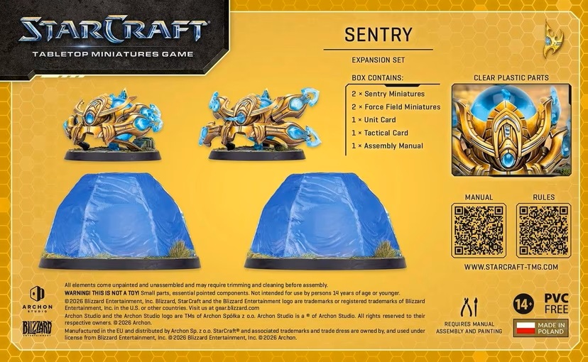 StarCraft: Sentry - Protoss - Expansion Set - PRE ORDER