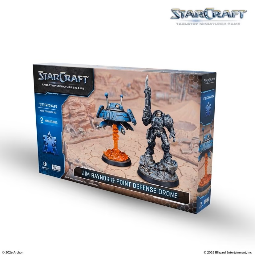 StarCraft: Jim Raynor (Raynor's Raiders) - Terran - Hero Expansion Set - PRE ORDER