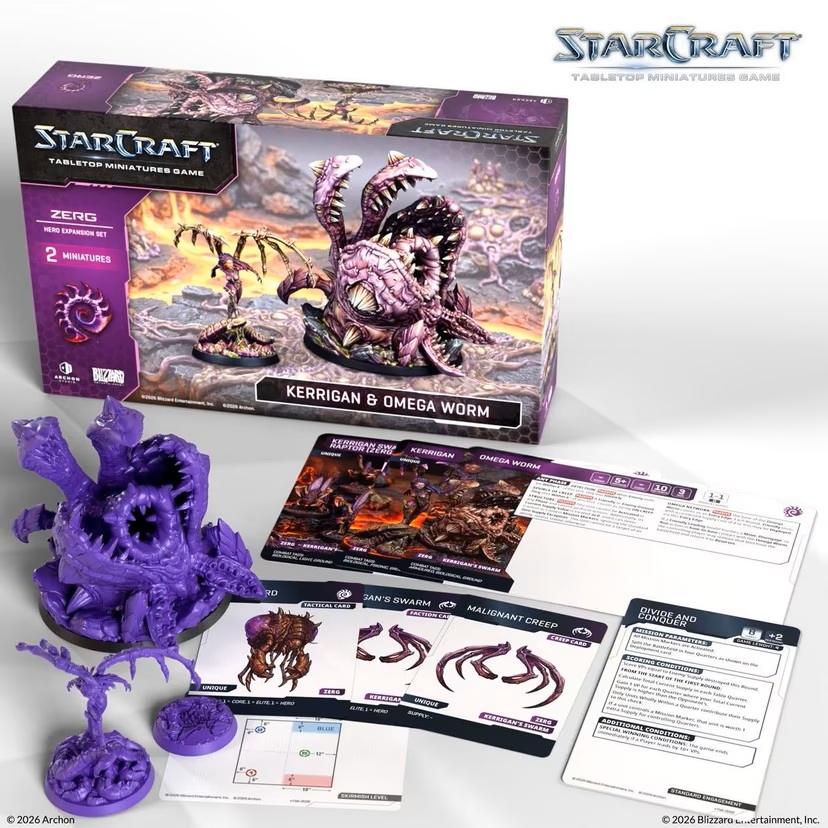 StarCraft: Kerrigan (Primal Kerrigan) - Zerg - Hero Expansion Set - PRE ORDER