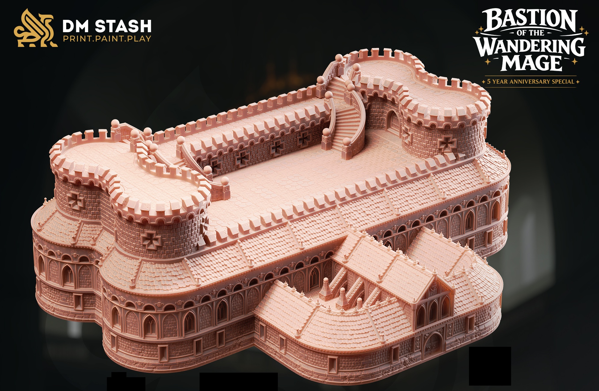 Bastion of the Wondering Mage Terrain 28mm to 32mm