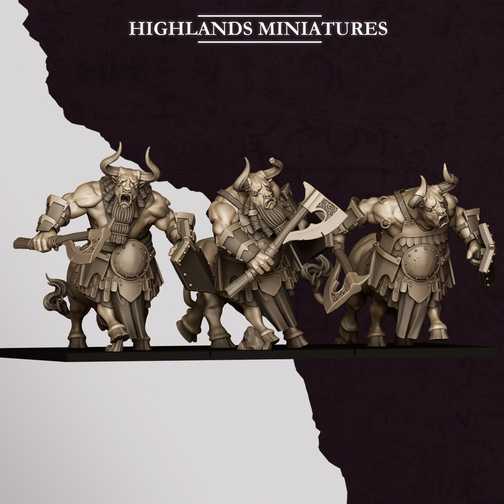 Minotaur Unit 1 - 25mm to 32mm - Cult of Marduk