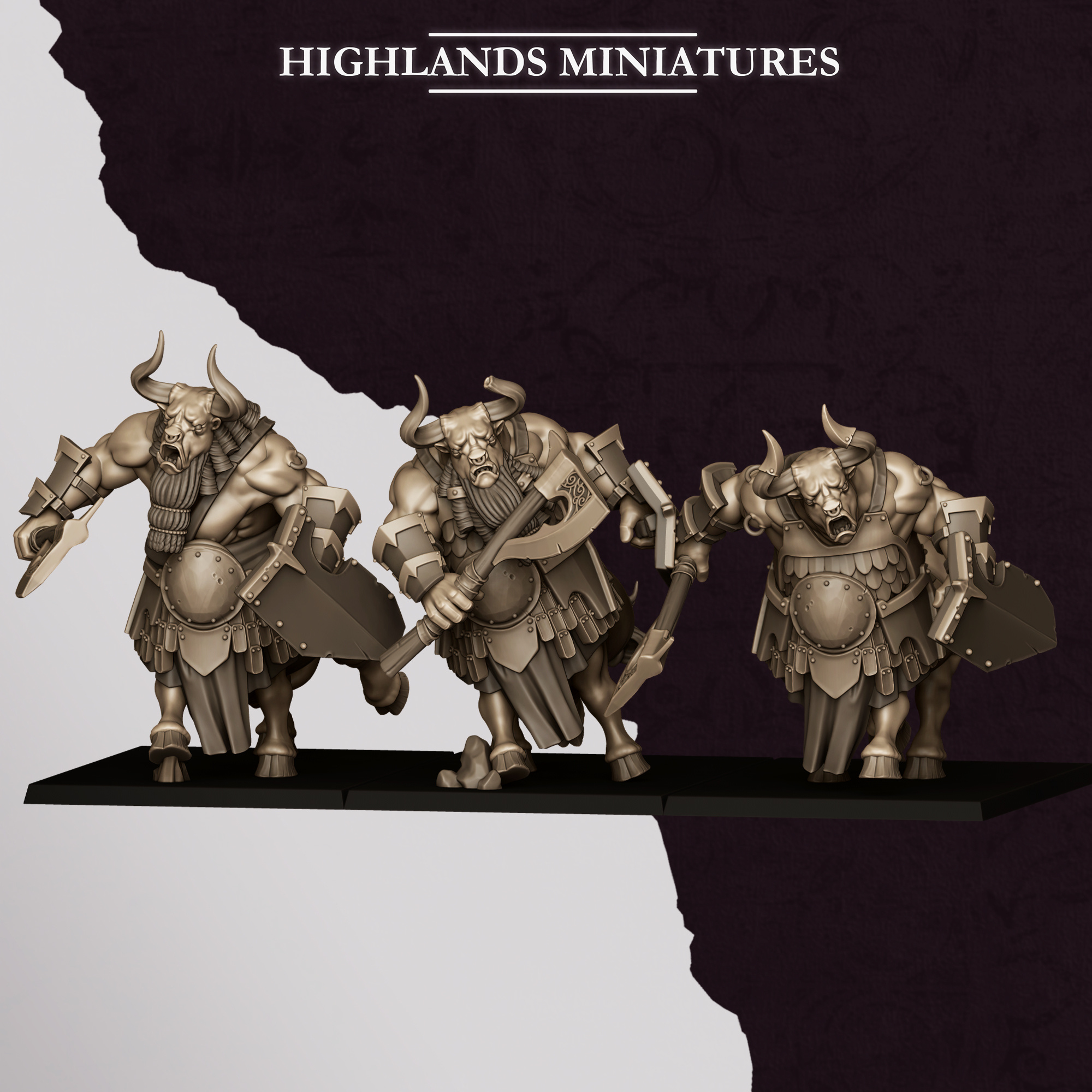 Minotaur Unit 1 - 25mm to 32mm - Cult of Marduk