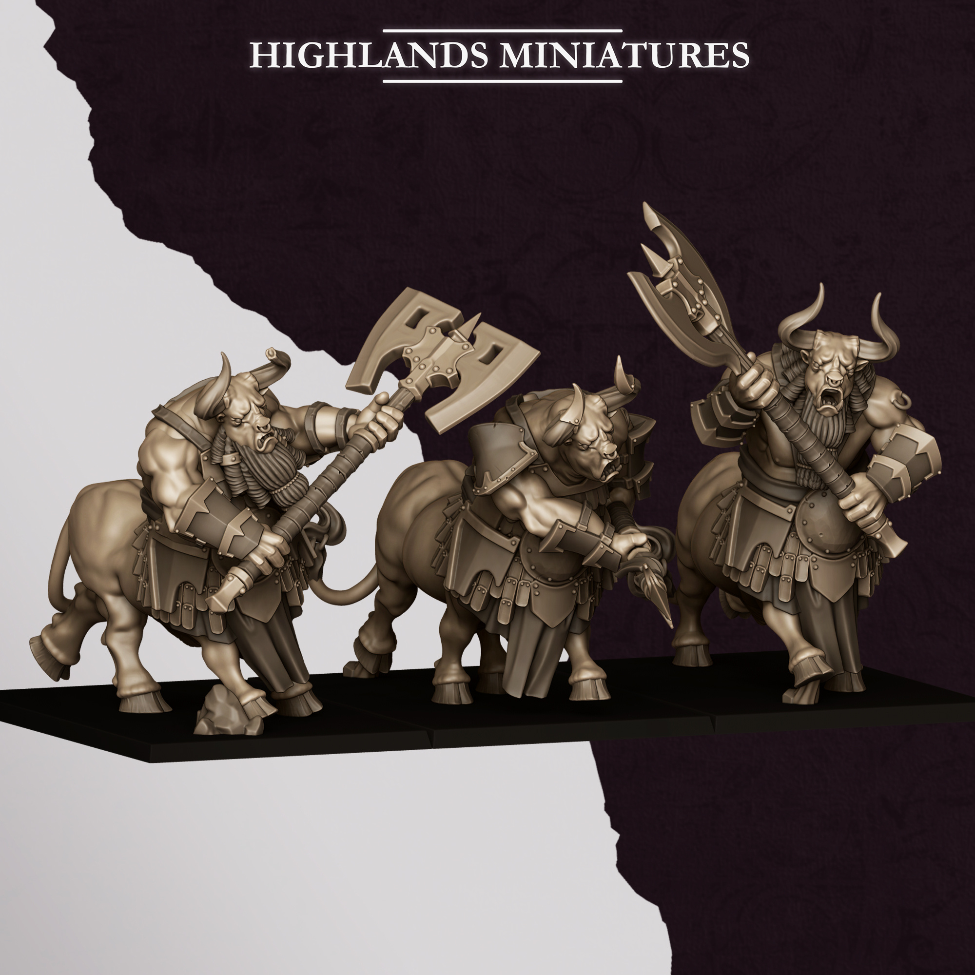 Minotaur Unit 2 - 25mm to 32mm - Cult of Marduk